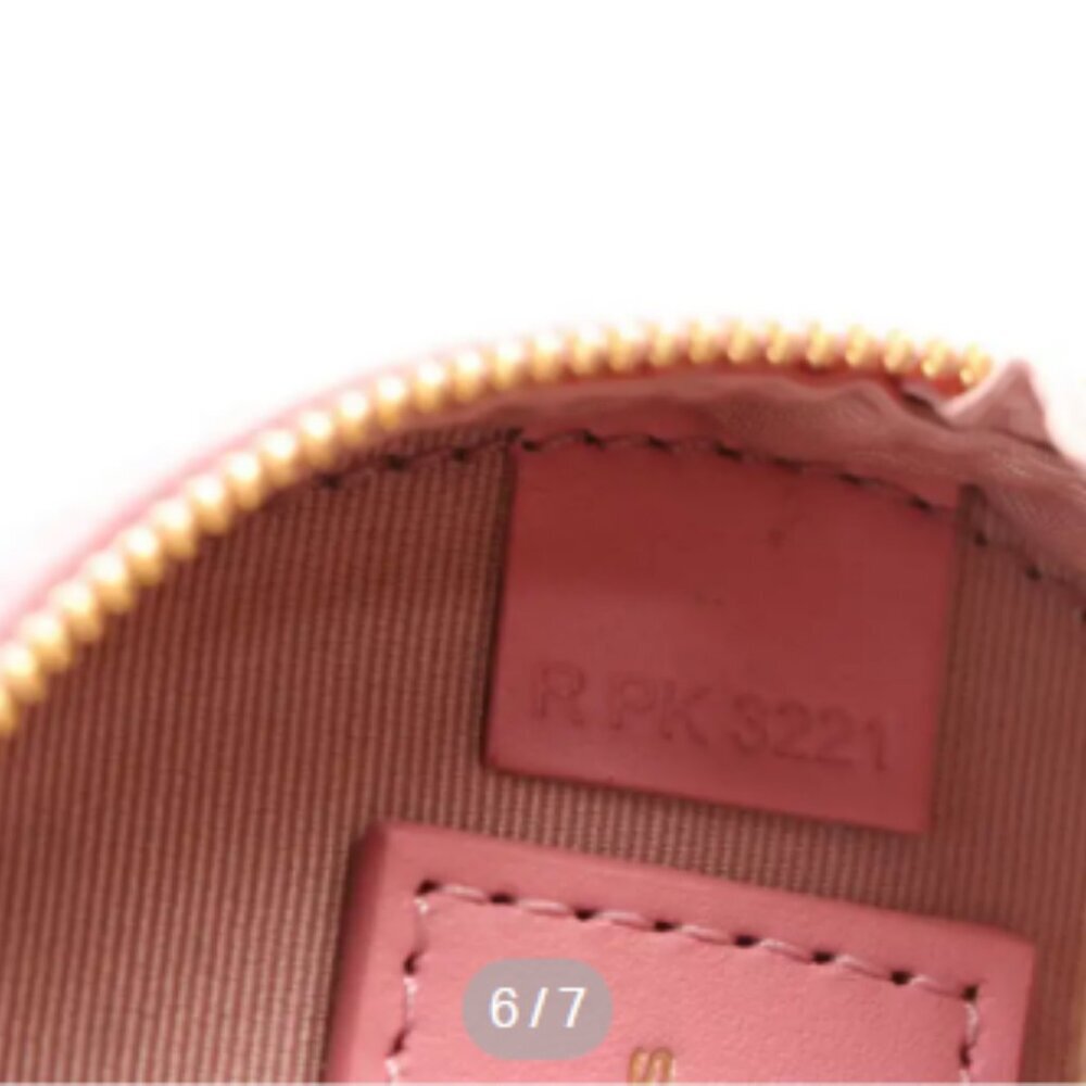 Marc Jacobs Pink Key Chain Coin Purse - Picture 7 of 7